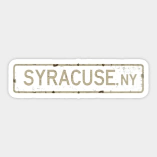 Syracuse Sticker